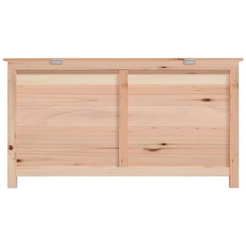Scatola Per Cuscini Da Esterno 100x50x56cm Legno Massello Abete - Foto 6