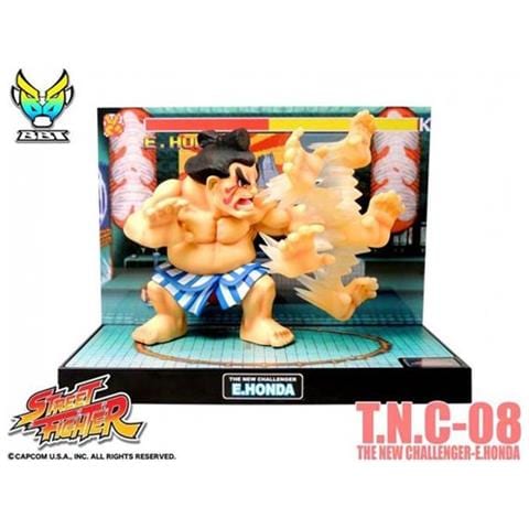 Street Fighter Ii - Diorama - Action Figures - Big Boys Toys - With Sounds And Lights - Luci E Suoni - Pvc - Honda - Foto 1