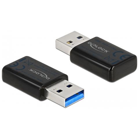 USB 3.0 Dual-Band WLAN ac /a /b /g /n Micro Stick 867 + 300 Mbps - Foto 1