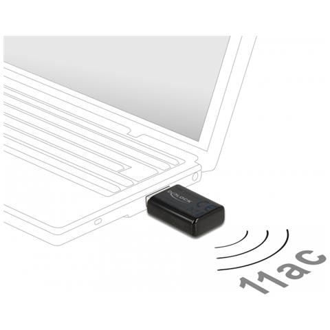 USB 3.0 Dual-Band WLAN ac /a /b /g /n Micro Stick 867 + 300 Mbps - Foto 4