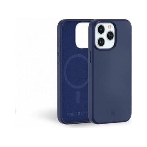 Cover Rinforzata In Silicone Compatibile Magsafe Per Iphone 15 Pro Max, Blu Marine - Foto 1