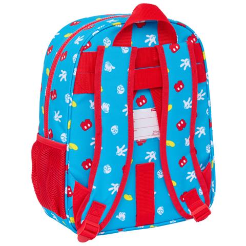 Zaino Scuola Fantastic Azzurro Rosso 26 X 34 X 11 Cm - Foto 5