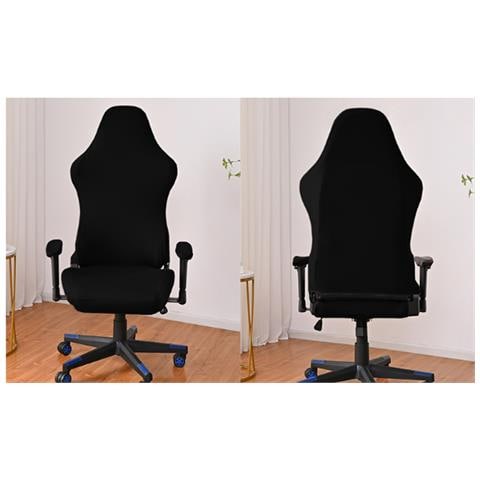 Copertura Estensibile Antipolvere Per Sedie Da Gaming Black - Foto 4