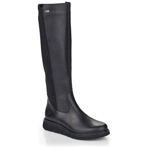 Black Casual Closed Boots Stivaletti Pelle Scarpe Donna Nero Eu 39, D3975-01 - Foto 1