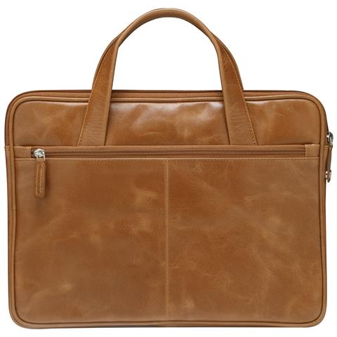 Borsa Per Computer Portatile Da 13 Pollici Silkeborg Collection 2a Generazione, Marrone Chiaro - Foto 1