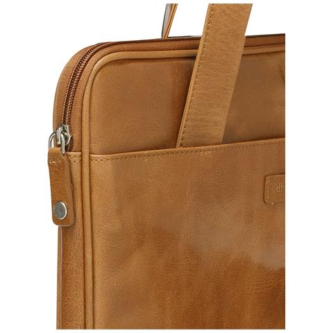 Borsa Per Computer Portatile Da 13 Pollici Silkeborg Collection 2a Generazione, Marrone Chiaro - Foto 3