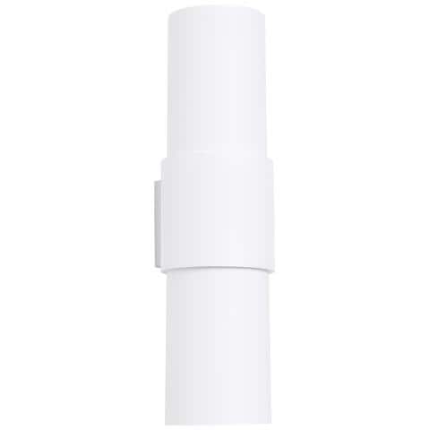 Lampada A Parete Flash 2 Bianco Sl. 1674 - Minimalista Lampada Da Parete Bianco 37x10x12 Cm - Foto 1