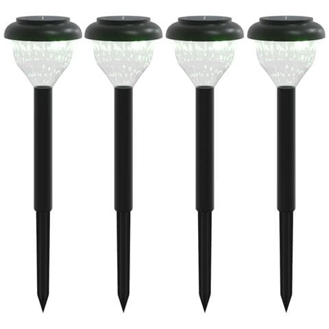 Luci Solari per Percorsi con Picchetti 4 pz Bianco Caldo ed RGB - Foto 1