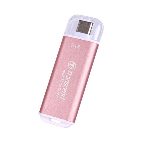 Transcend TS2TESD300P unità esterna a stato solido 2 TB Blu - Foto 2