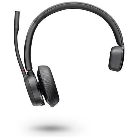 Poly Cuffie Voyager 4310 Certificate Per Microsoft Teams + Dongle Bt700 + Supporto Per Ricarica - Foto 1
