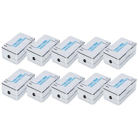 Digitus Modulo di collegamento CAT 6 per cavo con doppini - 10 pezzi, LSA, LSA, Bianco - Foto 1