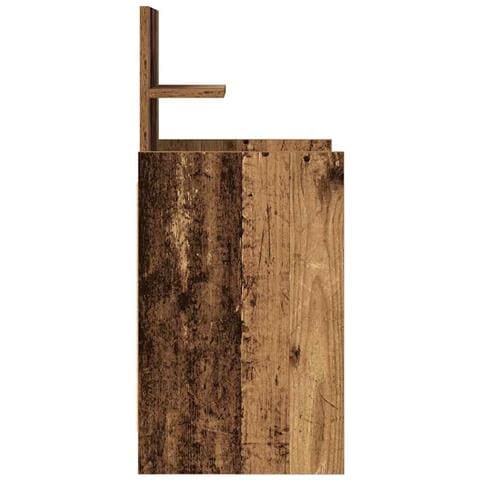 Comodini con 2 Cassetti 2 pz in Legno Antico 38x34x80 cm - Foto 9
