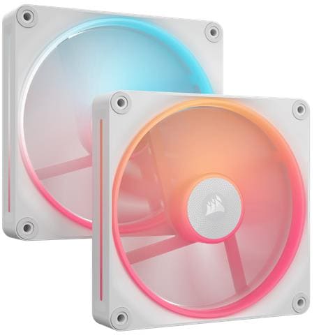 iCUE LINK LX140-R RGB Case per computer Ventilatore 14 cm Bianco 2 pz - Foto 1