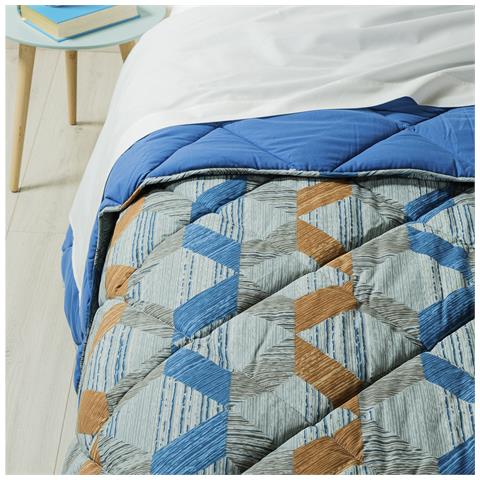 Trapunta New Generation Tex In Cotone Colore Blu Misura Matrimoniale - Foto 4