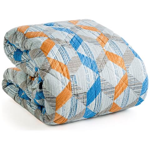 Trapunta New Generation Tex In Cotone Colore Blu Misura Matrimoniale - Foto 1