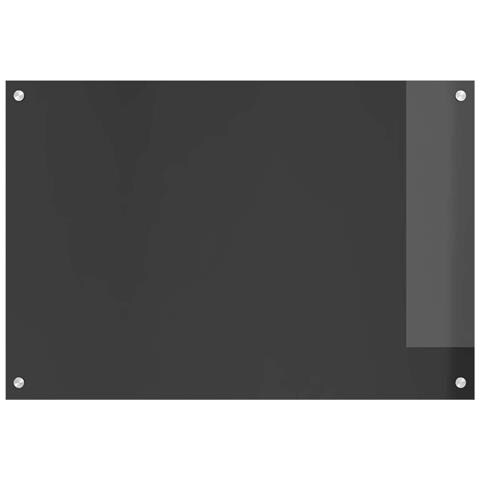 Schienale Cucina Grigio Scuro 90x60x0,6 cm in Vetro Temperato - Foto 2