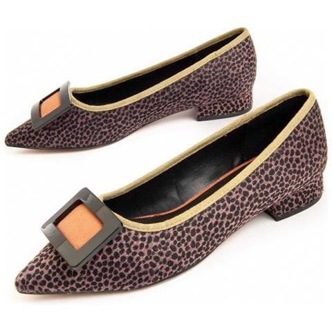 Ballerina Balera11 Marrone Marrone Materiale Sintetico E Tessile - Foto 1