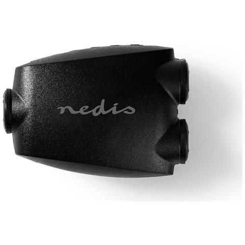 Audio Ottico Toslink Femmina A 2 Femmine Adattatore Audio Digitale, Nero - Foto 1