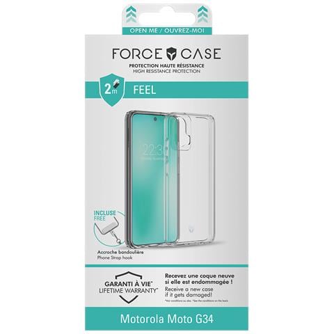FCFEELMOTOG34 custodia per cellulare 16,5 cm (6.5") Cover Trasparente - Foto 2
