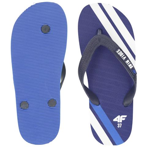 Infradito Da Bambino Blu Con Strisce Taglia 31 - Foto 1