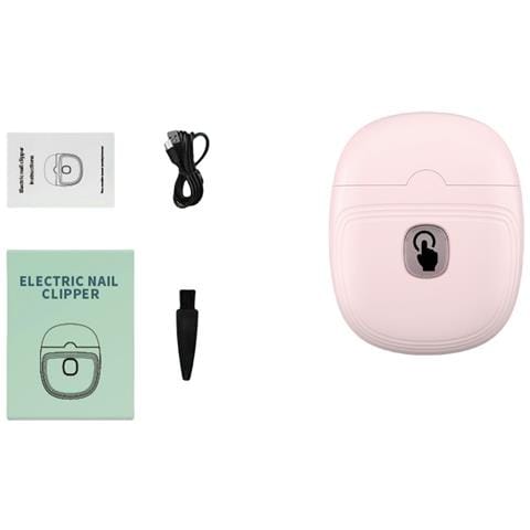 Tagliaunghie Elettrico: Rifinitura Sicura, Liscia E Facile Pink - Foto 1