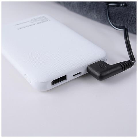 Scalda Collo Riscaldante Usb Con 3 Livelli Di Temperatura E Massaggio Vibrante Brown - Foto 3