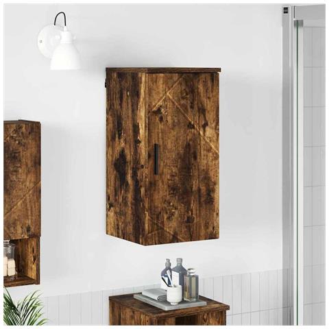 Mobile da Bagno Rovere fumo 30 x 31.5 x 61 cm Legno multistrato - Foto 2