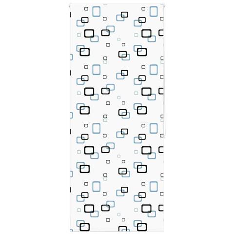 Tenda a Rullo Doccia 90x240 cm Larghezza Tessuto 86 cm - Foto 1