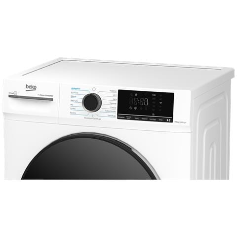 BMDSC7545B: Lavasciuga Slim, 7+5kg, 1400giri, Classe D /A, linea Estetica NX, display touch, oblò nero con cover, funzione a vapore - Foto 7