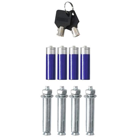 Cassetta di sicurezza digitale Grigio scuro 40 x 35 x 60 cm - Foto 9