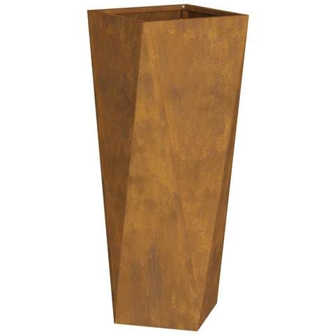 Fioriera 2 pcs Ruggine 30 x 30 x 75 cm - Foto 1