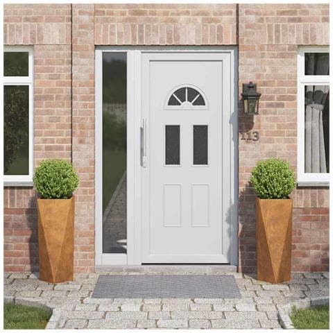 Fioriera 2 pcs Ruggine 30 x 30 x 75 cm - Foto 2