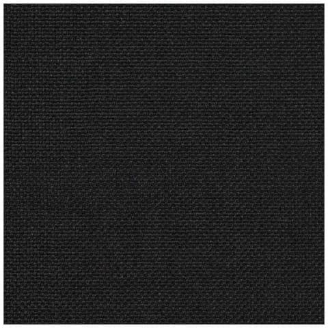 Letto con Testiera Rivestita Nero 140 x 190 cm Pino massello - Foto 9
