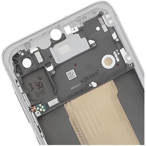Telaio Centrale Di Ricambio Per Samsung Galaxy A56 Rigido, Grigio Chiaro - Foto 2