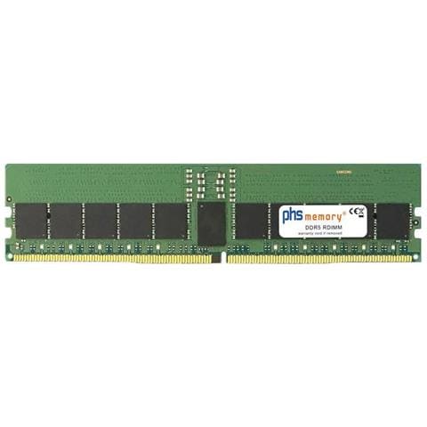Memoria Phs 16gb Ram Lettore Compatibile Con Supermicro A+ Server 8125gs-tnmr2 Ddr5 Rdimm 4800mhz Pc5-38400-r (sp525065) - Foto 1