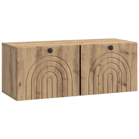 Mobile Porta TV da Muro Rovere Artigianale 78,5 x 31 x 30 cm - Foto 1