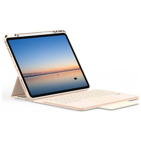 Custodia con Tastiera per Apple iPad Air 13 - Rosa - Foto 4