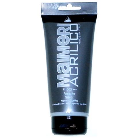 Acrilico Argento Tubo Da 200ml. - Foto 1