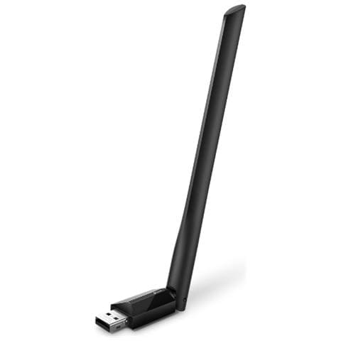 Archer T2U Plus Alto Guadagno Adattatore USB Scheda di Rete, Wireless Dual-Band 600Mbps, 2.4GHz & 5GHz, USB 2.0, Antenna esterna 5dBi ad alto guadagno - Foto 1