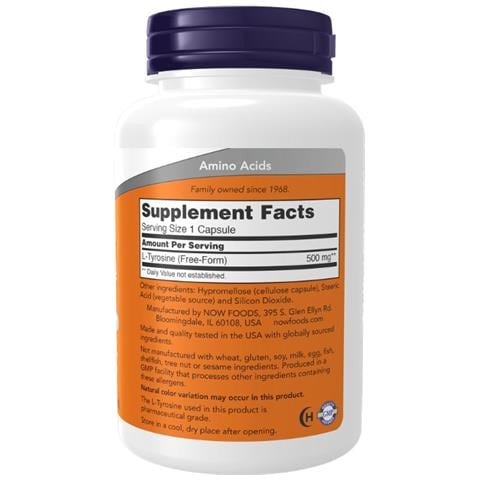 L-tyrosine 500 Mg 120 Capsule - Vitamine - Foto 2