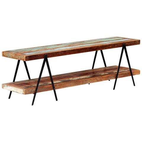 Mobile Porta Tv 160x40x50 Cm In Legno Massello Di Recupero - Foto 1