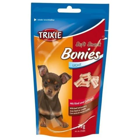 Snack "" Soft Snack Bonies "" Con Manzo E Pollo Per Cani - 75 Gr - Foto 2