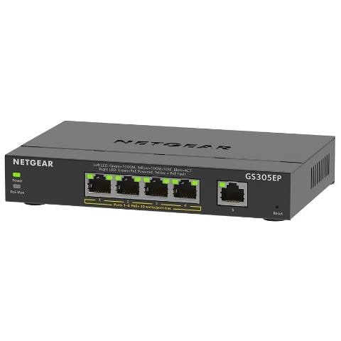Switch GS305EP PoE Gigabit Ethernet a 5 porte - Foto 2