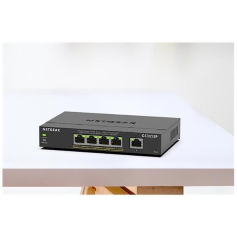 Switch GS305EP PoE Gigabit Ethernet a 5 porte - Foto 6