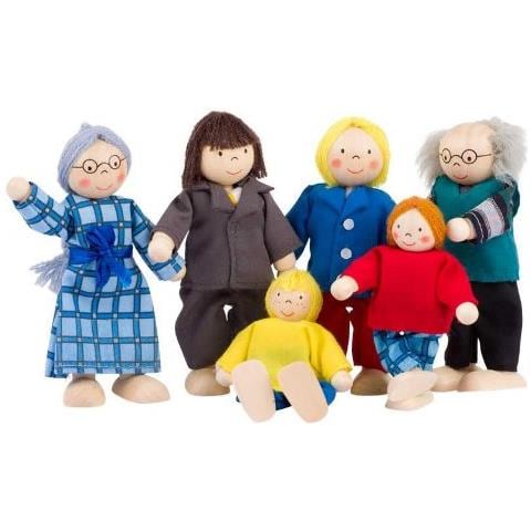 Famiglia Di Pupazzi Snodabili - Foto 1