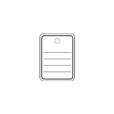 Hanglabel 6842 48x65mm (1000)  - Foto 1