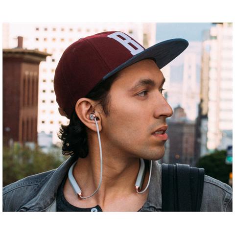 [Ricondizionato GOLD] Shadow, Stereofonico, Passanuca, Oro, Grigio, Bluetooth, Intraurale - Foto 4