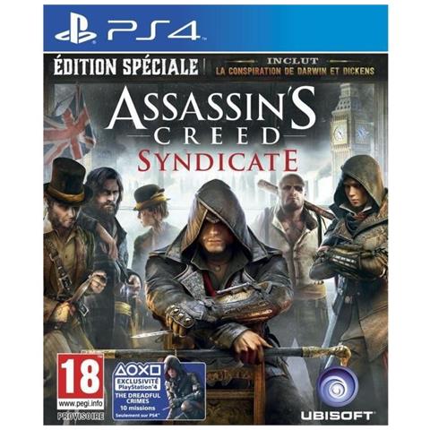Assassin's Creed: Syndicate, Special Edition, PS4, Supporto fisico, Speciale, PlayStation 4, Azione / Avventura, Quebec, M (Mature) - Foto 1