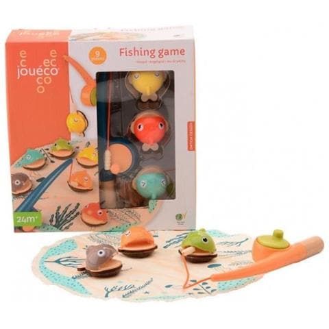 Gioco Da Pesca Junior Legno / acciaio 9 Pezzi - Foto 1
