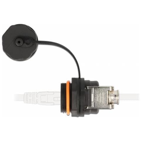 86698 Cavo Di Collegamento Rj45 / cat. 6a Lsa Nero - Foto 2